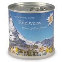 Edelweiss à faire pousser boîte métal-Métal-Multicolore-Mac Flower's