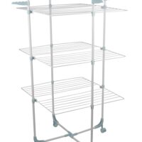 Égouttoir blanc acier h5xl67.5xl130cm--Blanc-Lifetime