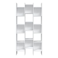 Etagère 3 échelles l96cm x h192cm - blanc--Blanc-Usinestreet