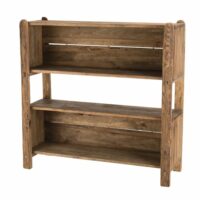 Etagère 3 niveaux en pin recyclé-Bois de Pin-Marron-MACABANE