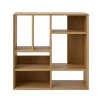 Etagère modulable effet bois h80-Bois-Marron-CAMIF