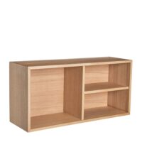 Étagère murale en bois clair-Bois-Beige-Hübsch