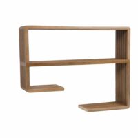 Étagère murale en teck l90 cm  marron en bois de teck-Teck-Marron-Amadeus