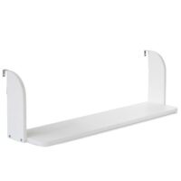 Etagère suspendue blanche en bois 83cm à fixer à un lit-Bois-Blanc-Homestyle4U