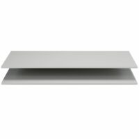 Étagères pour armoire en pin brouillard-Bois de Pin-Gris-WOOOD