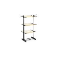 Etendoir 3 étages effet bois-Bois-Noir-Je Cherche Une Idee
