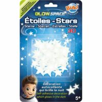 Etoiles phosphorescentes à coller sur le mur--Bleu-Buki France