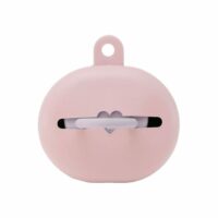 Etui à tétines en caoutchouc naturel rose--Rose-Hevea
