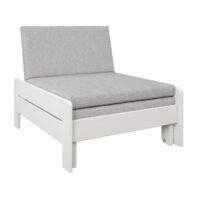 Fauteuil convertible blanc--Blanc-Nateo Concept
