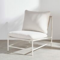 Fauteuil de jardin en aluminium