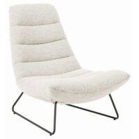 Fauteuil lounge rembourré