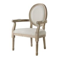 Fauteuil marie-antoinette--Gris-Mathilde M