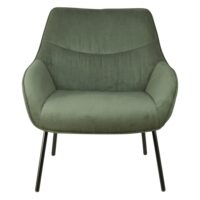 Fauteuil velours côtelé vert sapin-Bois de Pin-Vert-Zago