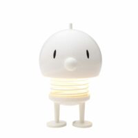 Figurine lampe led nomade l blanc--Blanc-Hoptimist