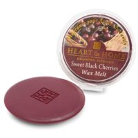 Galet pour brûle parfum cire de soja cerise noire--Rouge-Heart and home
