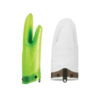 Gant de cuisine en silicone et coton vert-Coton-Vert-Mastrad