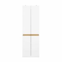 Garde-robe placard chambre adulte penderie armoires blanc--Blanc-SoBuy