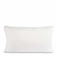 Garnissage coussin 100% Microfibre Blanc 50x30 cm-Fibre-Blanc-Happy Friday