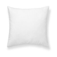 Garnissage de coussin en fibre creuse 45x45 cm-Fibre-Blanc-Terracota