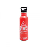Gourde en forme d'extincteur 750ml en métal rouge-Métal-Rouge-Gentlemen's Hardware