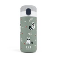 Gourde isotherme à bec verseur 360ml en Inox Vert Raccoon-Inox-Vert-Monbento