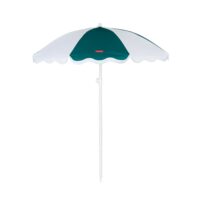 Grand Parasol Bicolore Polyester 210x160cm Vert--Vert-Flamingueo