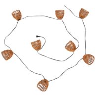 Guirlande lumineuse extérieur bicolore 10LED L580-Maisons du Monde