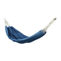 Hamac de jardin et camping capacité 200 kg en polyester bleu-Bois de Pin-Bleu-Mobili Rebecca