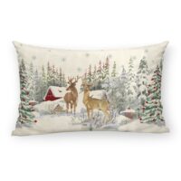 Housse de coussin 100 % coton multicolore 30x50 cm-Coton-Multicolore-Muare Home