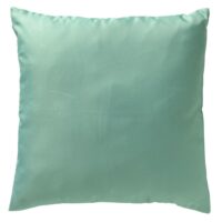 Housse de coussin extérieur 45x45 cm Vert Couleur unie--Vert-textino