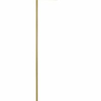 Lampadaire 1xE14 laiton mat et blanc--Jaune-Trio Lighting