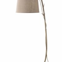 Lampadaire design en métal marron-Métal-Marron-Mantra