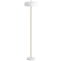 Lampadaire en métal blanc