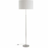 Lampadaire en métal sans abat-jour 122 cm-Métal-Argenté-Thai Natura