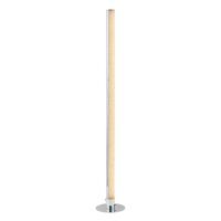 Lampadaire led en plastique argent-Plastique-Argenté-Lindby