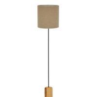 Lampadaire marron clair--Marron-Hannun