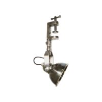 Lampe à étau en laiton argenté--Argenté-PIB