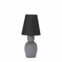 Lampe à poser en ciment gris-Ciment-Gris-house doctor