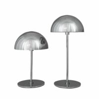 Lampe à poser en métal chromée paquet de 2-Métal-Argenté-Dyberg Larsen