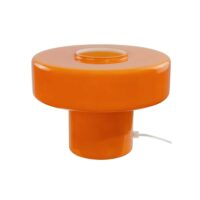 Lampe à poser en verre-Verre-Orange-C-Création