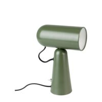 Lampe à poser inclinable en fer vert-Lin-Vert-White label