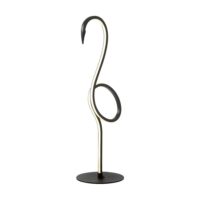 Lampe à poser LED en métal noir H:50cm-Métal-Noir-ELSTEAD LIGHTING