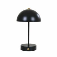 Lampe à poser led sans fil rechargeable - noir--Noir-House Nordic
