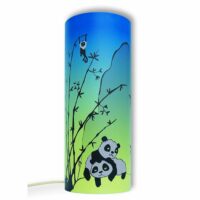 Lampe à poser Pandas Bleue 30cm--Bleu-R&M Coudert
