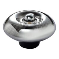 Lampe à poser verre diamètre 20cm gris-Verre-Gris-Elements Lighting