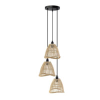 Lampe à suspendre rotin