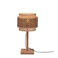 Lampe de table bambou brun ø25cm-Good & Mojo