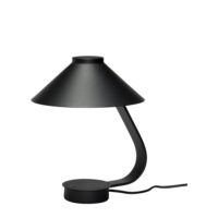 Lampe de table en métal noir-Métal-Noir-Hübsch