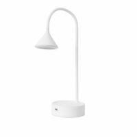 Lampe de table LED en métal blanc USB-Métal-Blanc-FORLIGHT