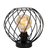Lampe de table métal noir 25 cm-Métal-Multicolore-Lucide